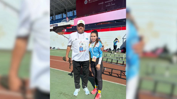 А.Серікханова шабуыл сатысымен көтерілуден ұлттық рекорд орнатты