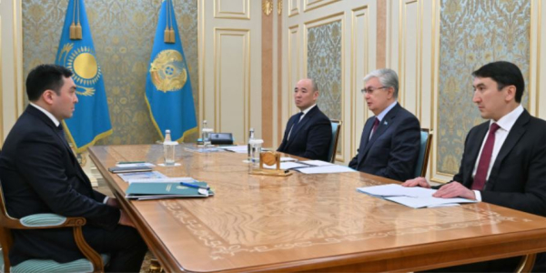Мемлекет басшысы Энергетика министрін қабылдады