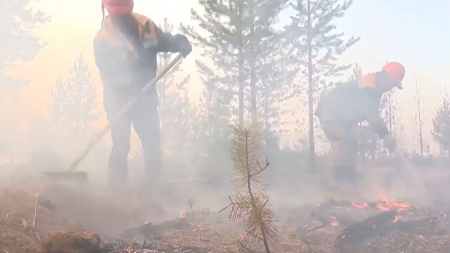 Из-за лесных пожаров в Бурятии эвакуировали 90 человек