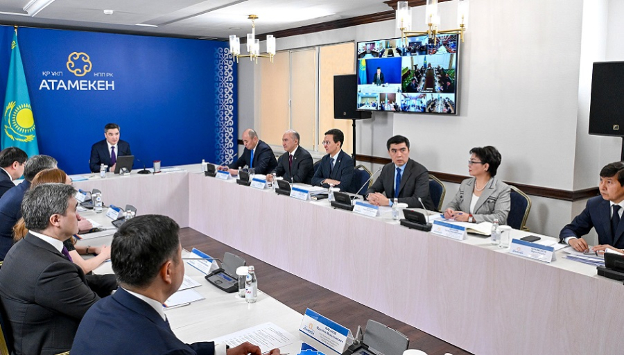 Бектенов провел совещание по вопросам развития предпринимательства