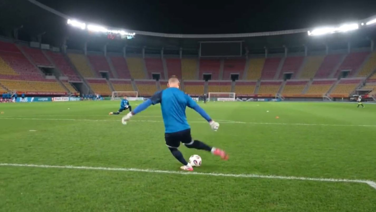 Футболдан ұлттық құрама Солтүстік Македонияға аттанды