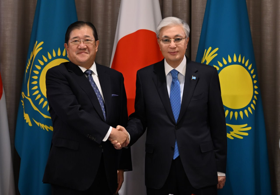Президент РК провел встречу с  председателем совета директоров Mitsui