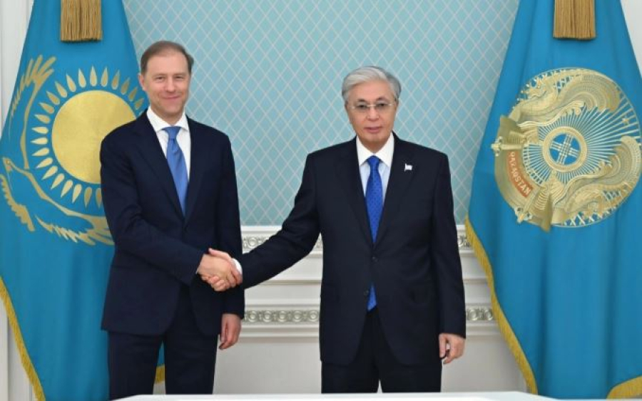 Президент Ресей Федерациясы Үкіметі төрағасының бірінші орынбасарын қабылдады