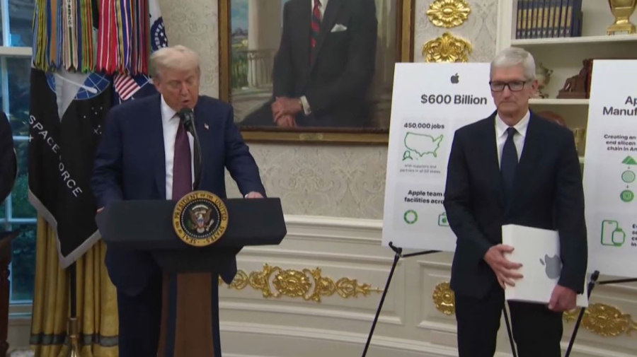 Apple АҚШ-қа $600 млрд инвестиция құяды