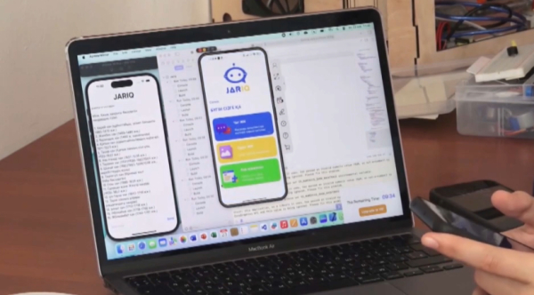 Оқушы жасаған қосымша