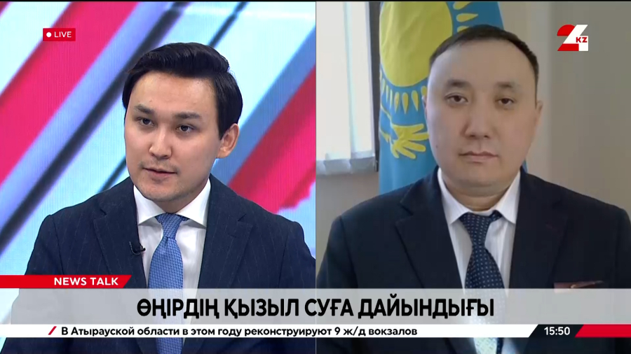 Ақмола облысының қызыл суға дайындығы. Марат Оспанов