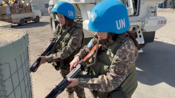 Қазақстандық әйелдер бітімгерлік қызметте жүр