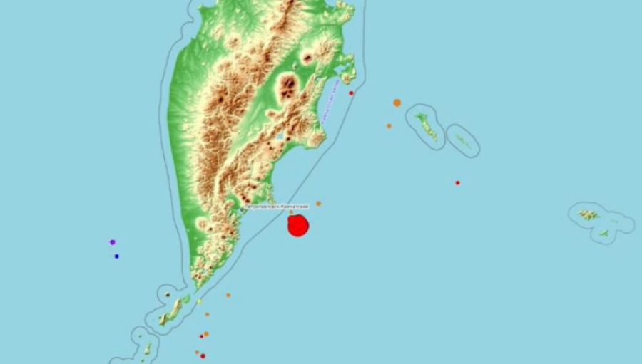 На Камчатке произошла серия землетрясений