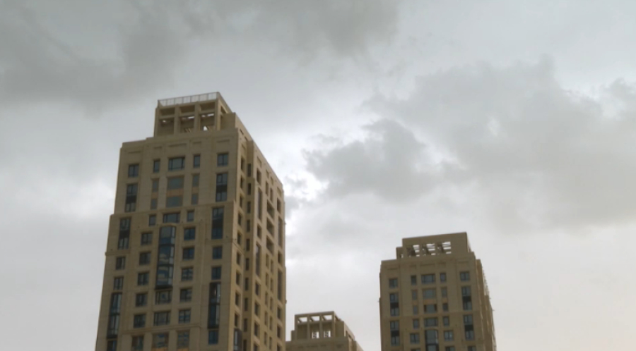 Елдің батысында бұршақ жауады