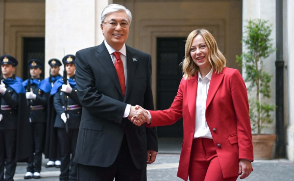 Мелони отметила высокий уровень казахско-итальянских отношений