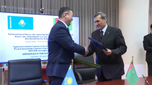 Казахстан и Туркменистан наращивают товарооборот