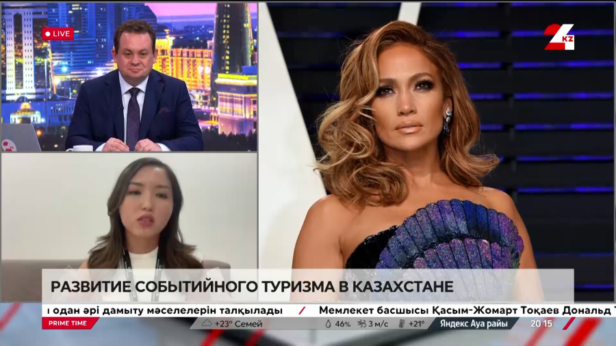 Развитие событийного туризма в Казахстане. Сымбат Серик