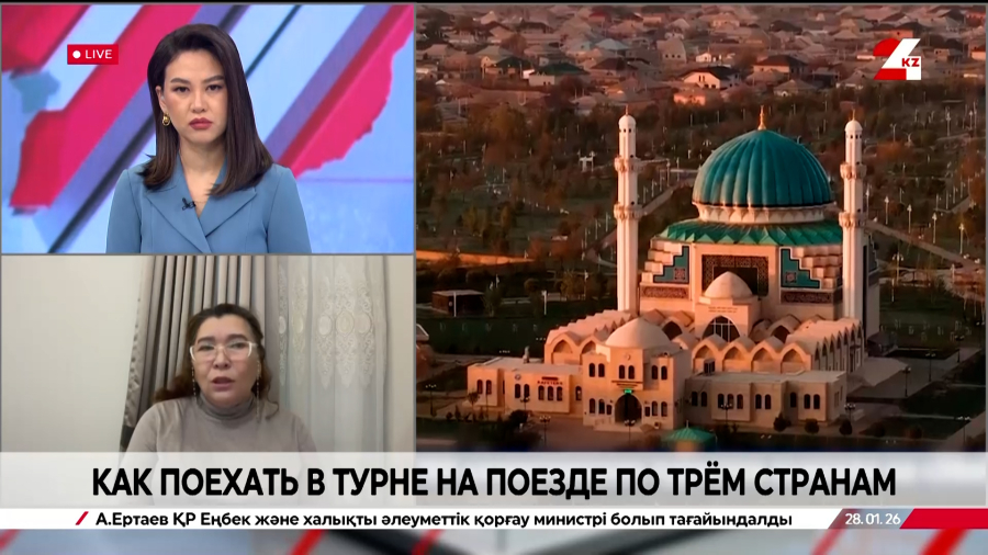 Турне на поезде по трем странам. Мунирам Ахметова