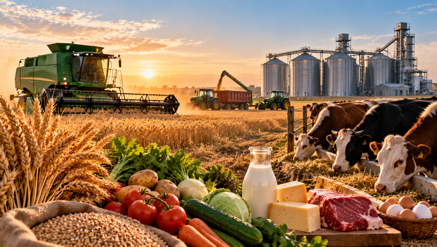 Объём продукции АПК Казахстана вырос почти вдвое за семь лет