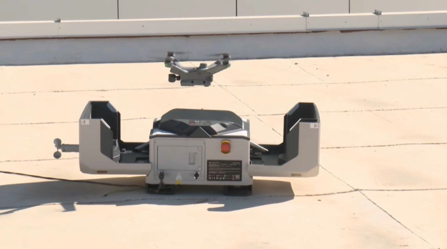 Дроны в небе над Шымкентом следят за порядком