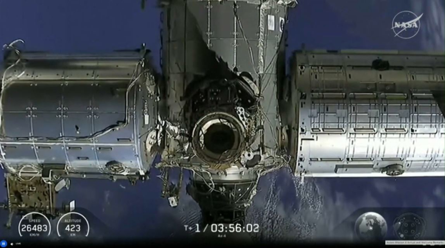 Новый международный экипаж прибыл на МКС