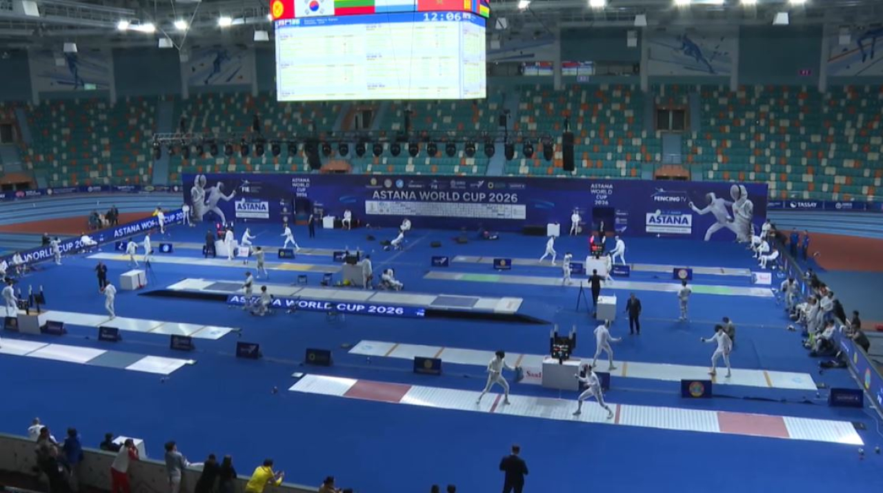 Кубок мира по фехтованию проходит в Астане