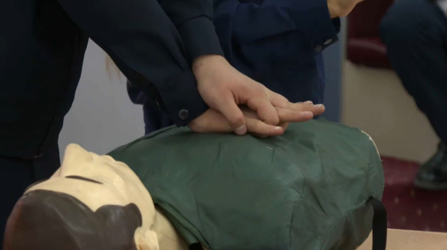 Қызылордада құтқарушылар студенттермен кездесті