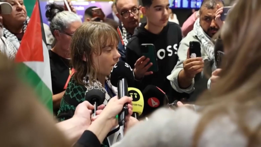 Грета Тунберг Израильден депортацияланды