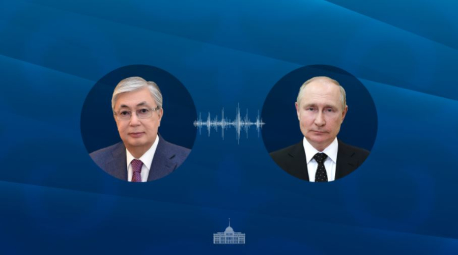 Қ. Тоқаев В. Путинмен телефон арқылы сөйлесті