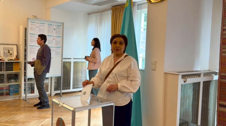 Чехиядағы қазақстандықтар сайлауға белсенді қатысты