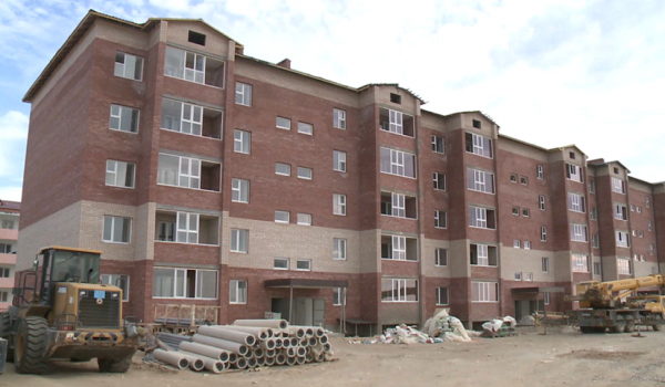 Индер ауданында 160 пәтердің құрылысы жүріп жатыр