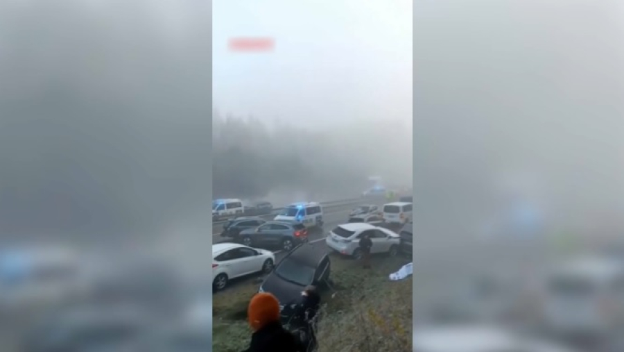 Более 50 авто столкнулись на трассе в Финляндии