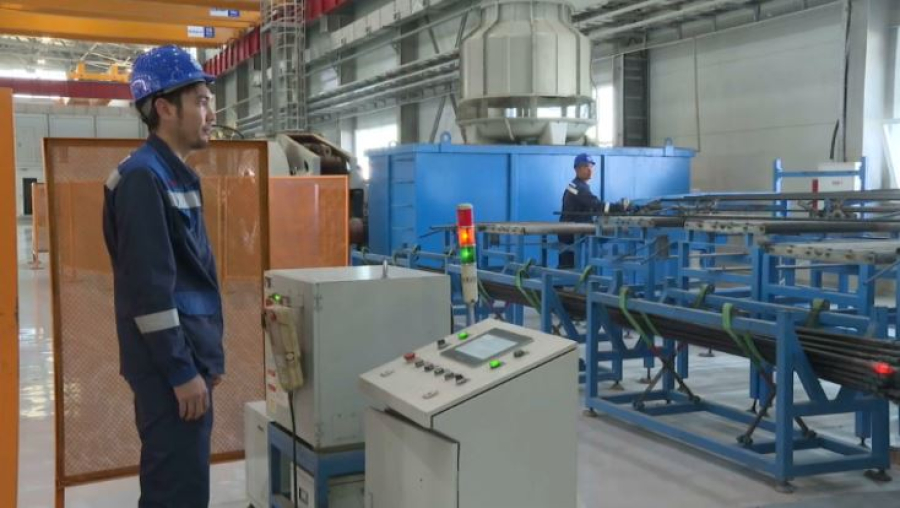 Завод для нефтесектора построили в Жанаозене