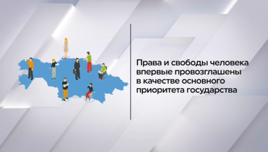 Правам и свободам казахстанцев посвящен отдельный раздел в проекте новой Конституции
