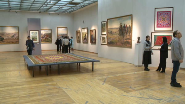 Алматыда Ә. Қастеевтің мерейтойлық көрмесі ашылды