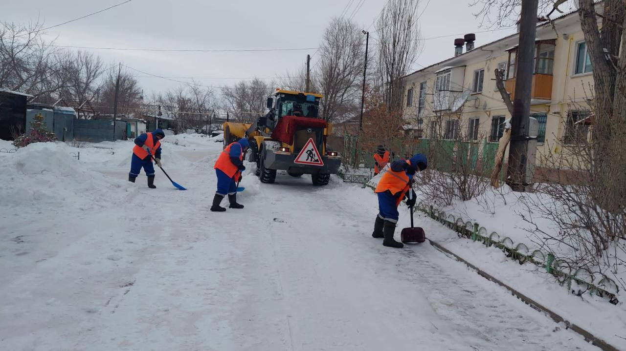 С начала зимы из Астаны вывезено около 2,8 млн кубометров снега