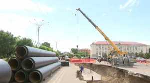 За реконструкцию теплосети принялись в Таразе