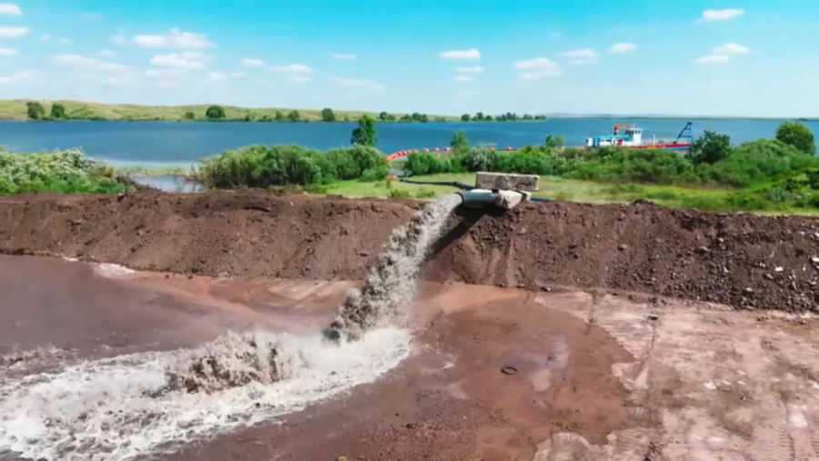 Астана су қоймасы алғаш рет тазартылып жатыр