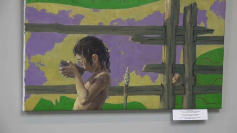 50 картин о Ботае представили зарубежные художники