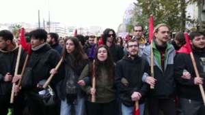 Греческие студенты протестуют против открытия частных вузов