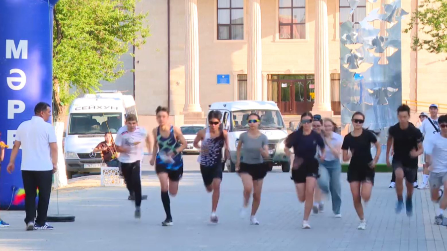 Қызылордада «Тақиямен жүгіру» сайысы өтті