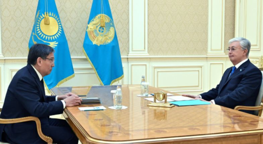 Президент Алматы қаласының әкімін қабылдады