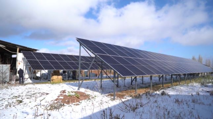 Житель Жамбылской области развивает бизнес с помощью солнечной энергии