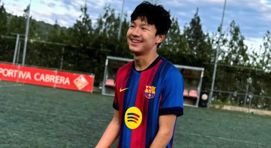 Қазақ баласы «Барселонада» ойнайды