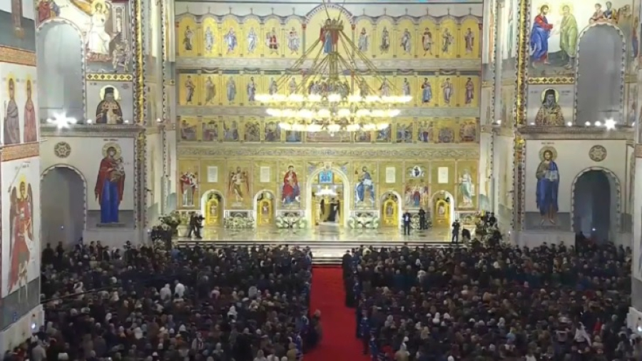 Открыта крупнейшая в мире православная церковь
