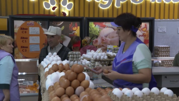 Казахстан ввел временный запрет на ввоз куриных яиц