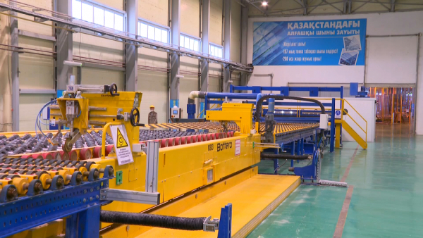200 тысяч тонн стекла выпускают на заводе в Кызылорде