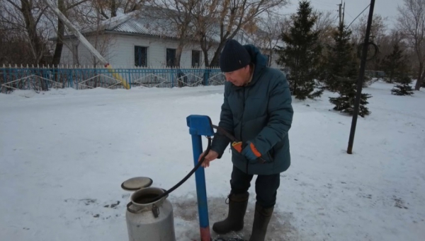 Строительство водопровода возобновили в селе Карасу