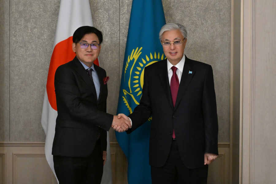 Мемлекет басшысы Rakuten Group компаниясының басшысын қабылдады