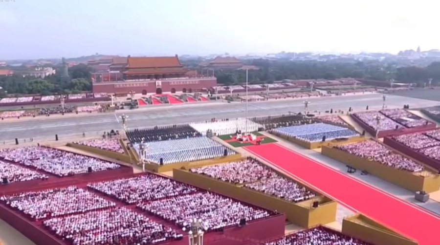 Қ. Тоқаев Бейжіңде әскери парадты тамашалайды