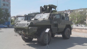 Выставка новейшей военной техники прошла в Атырау