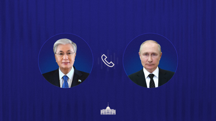 Қасым-Жомарт Тоқаев Владимир Путинмен телефон арқылы сөйлесті