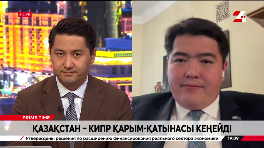 Қазақстан-Кипр қарым-қатынасы кеңейді. Уәлихан Бахретдинов