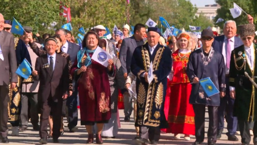 Караван праздничных мероприятий прошел в Кызылорде