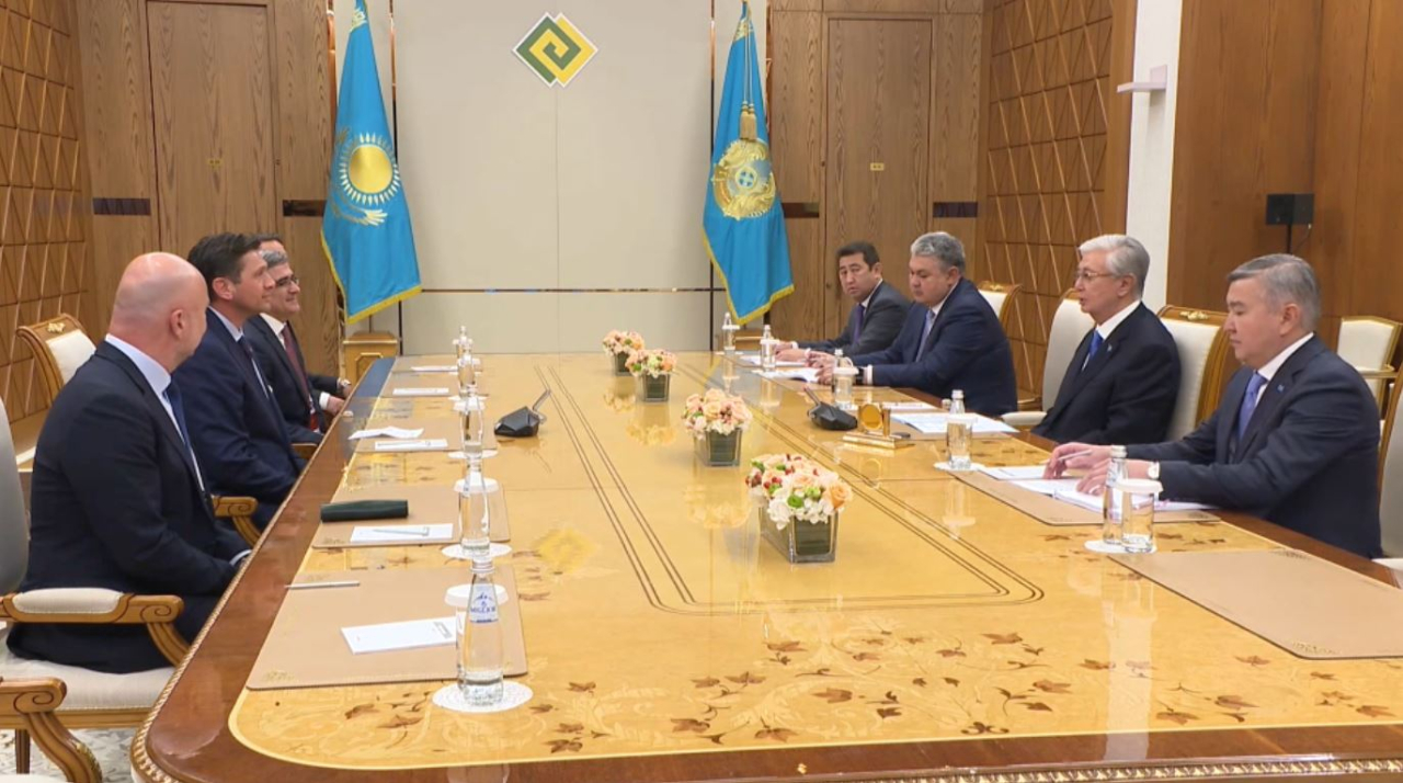 Глава государства принял председателя холдинга Anadolu Group